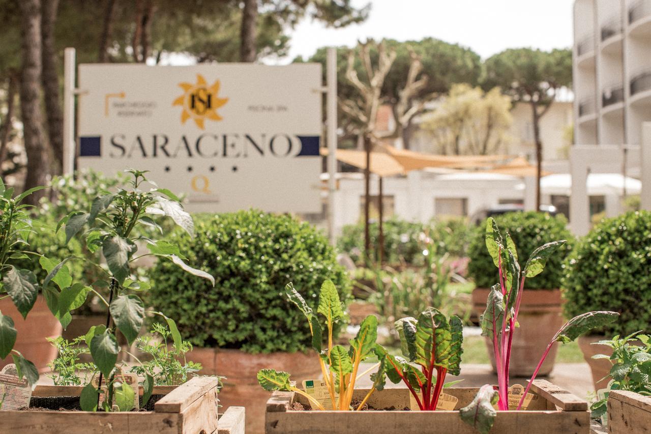 Hotel Saraceno Resort With Private Beach Milano Marittima Exterior foto